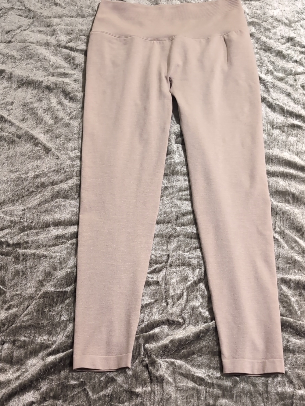 BiffBunny Women's High-Waist Leggings in Beige